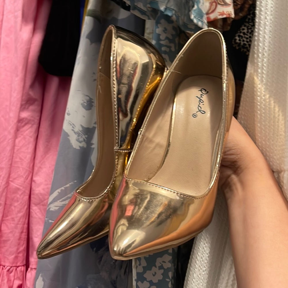 Rose Gold Heels